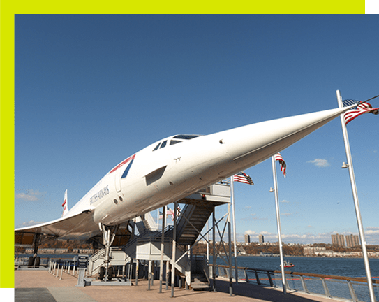 New York itinerary with Sea, Air and Space Museum