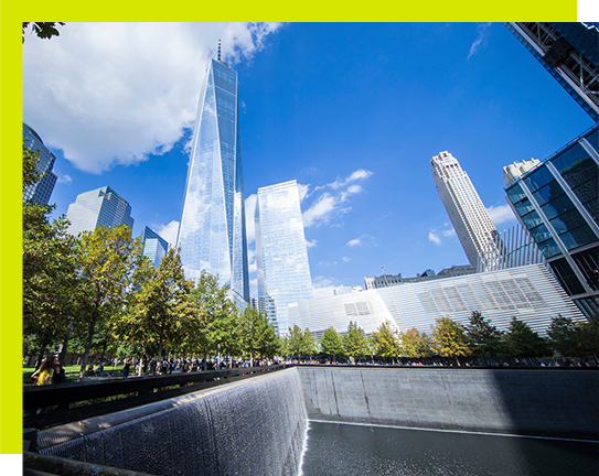 New York itinerary with 9/11 Memorial and Museum